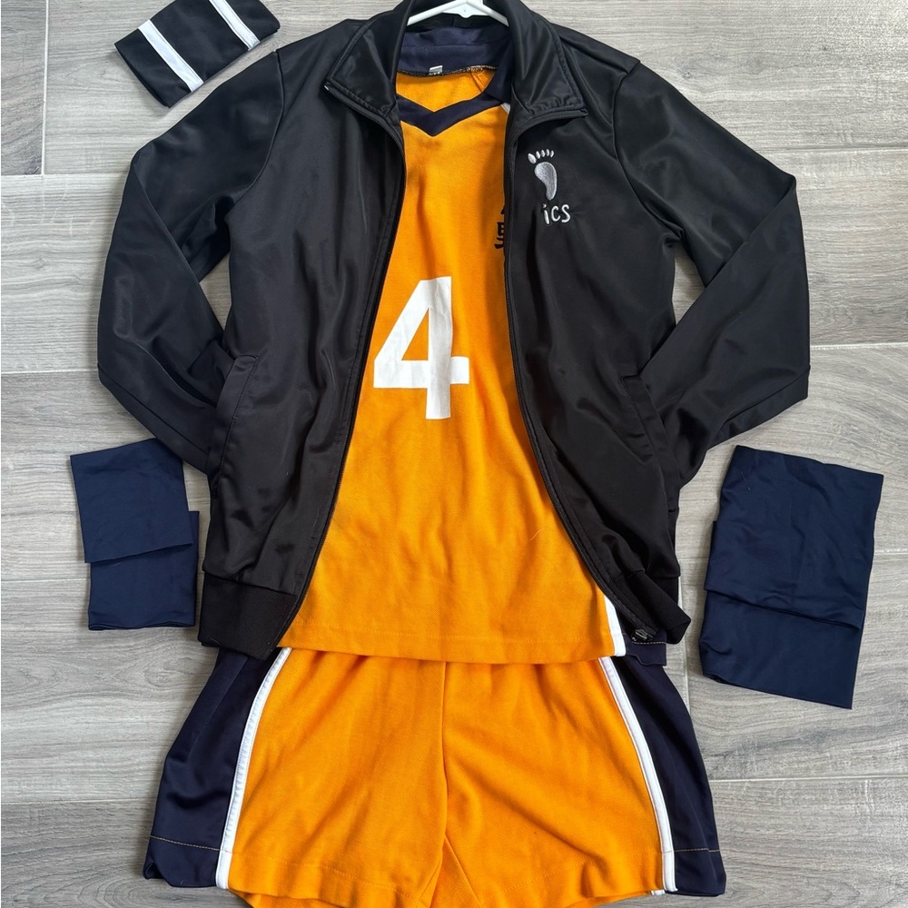 Complete Karasuno Nishinoya Cosplay Set – All Pieces Included!